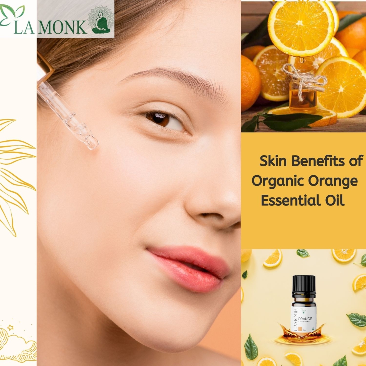 Skin Benefits of Organic Natural Orange Essential Oil 