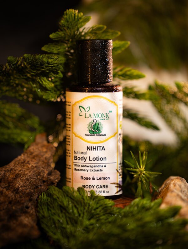 Nihita Natural Body Lotion – Rose & Lemon - Image 2