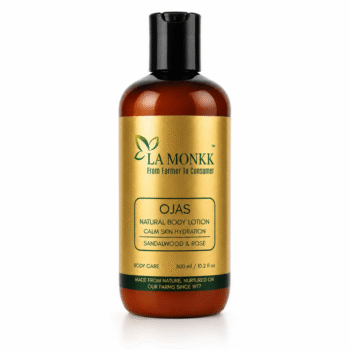 Ojas Natural Body Lotion - Sandalwood & Rose