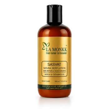 Sasvat Natural Body Lotion - Neroli & Cedarwood