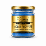 Violet Flowers Scented Candles