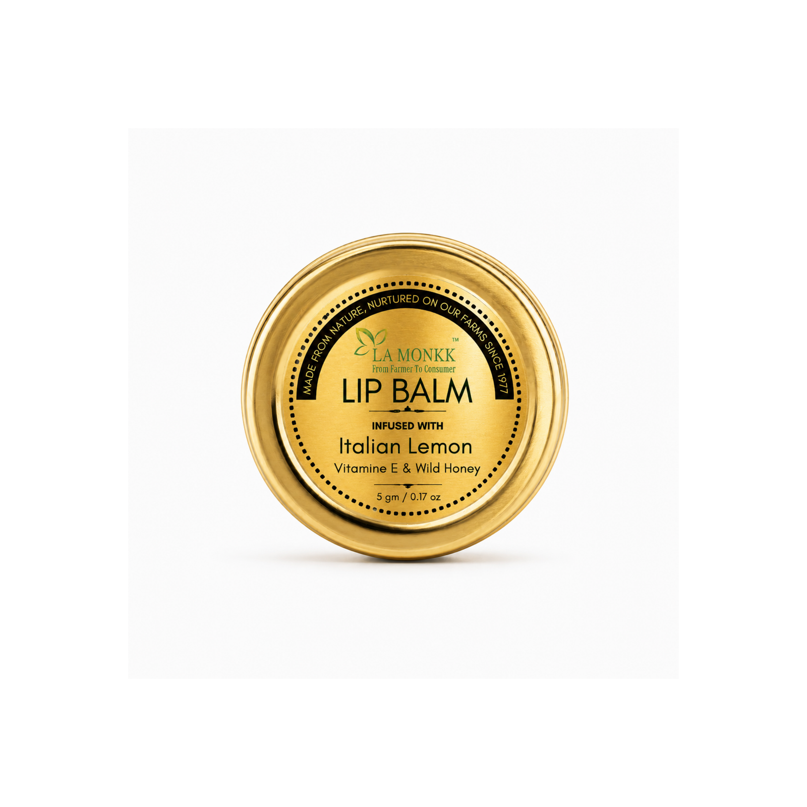 Italian-Lemon-Balm_5gm Italian Lemon Lip Balm - Image 1
