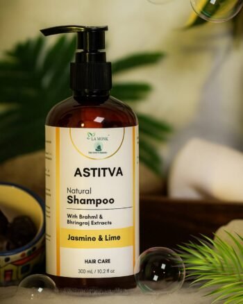 Astitva Natural Shampoo - Jasmine & Lime