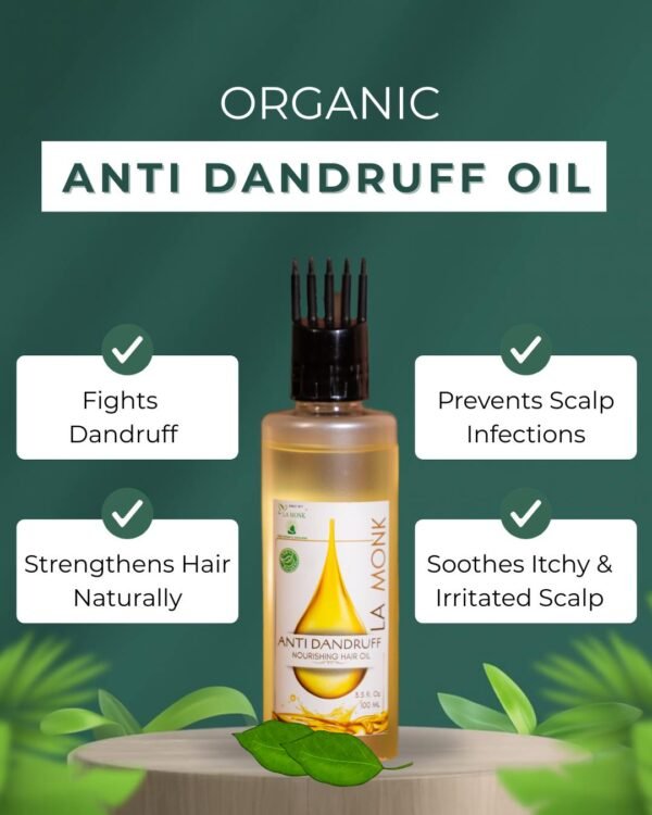 Anti Dandruff Nourishing Hair Oil - Image 2