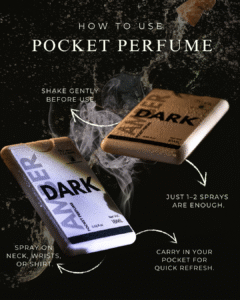 Dark Amber Pocket Perfume - Image 3