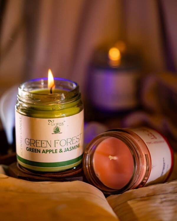 Green Forest  Scented Candles - Image 1