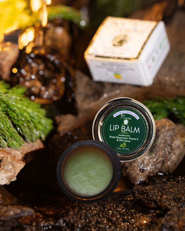 Green Peppermint Lip Balm - Image 1