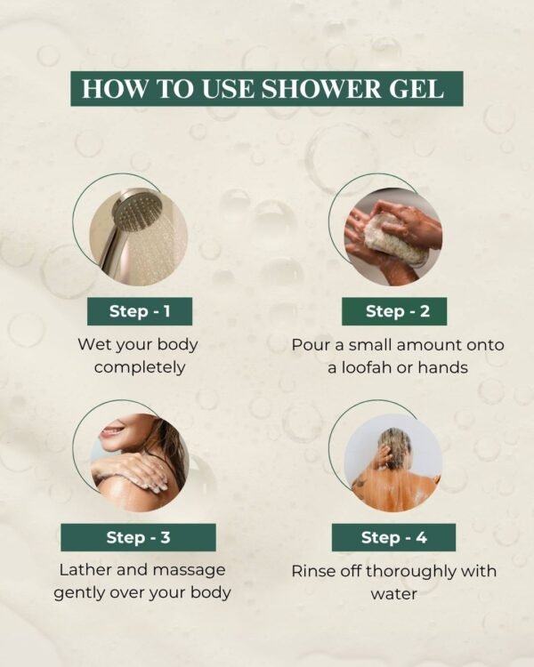 Ylang - Ylang & Tea Tree Shower Gel - Asraya - Image 3