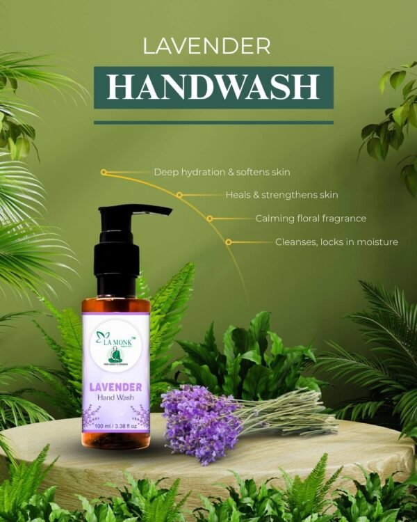 Kashmiri Lavender Hand Wash - Image 2