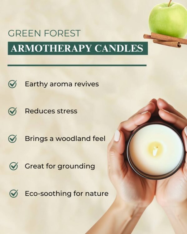 Green Forest  Scented Candles - Image 2