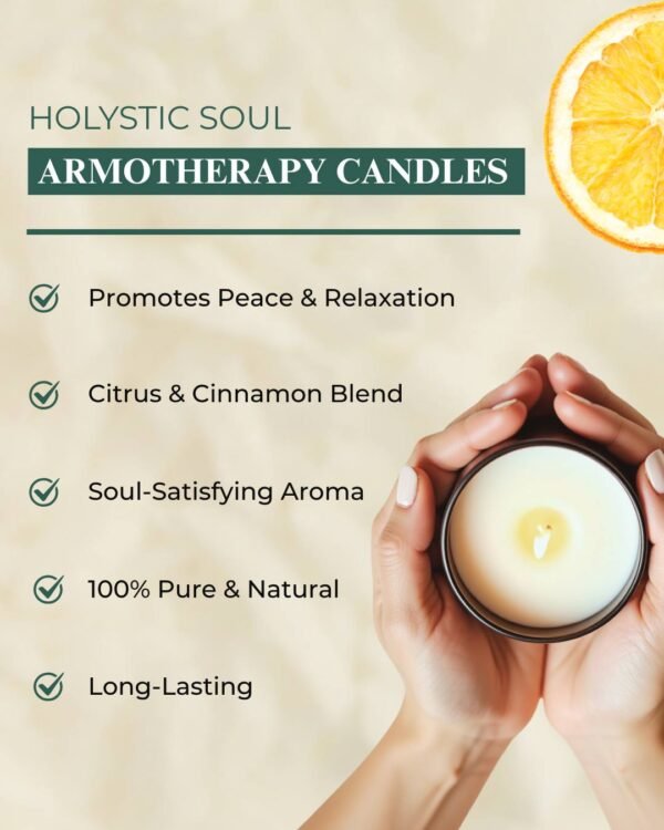 Holystic Soul Aromatherapy Candles - Image 2