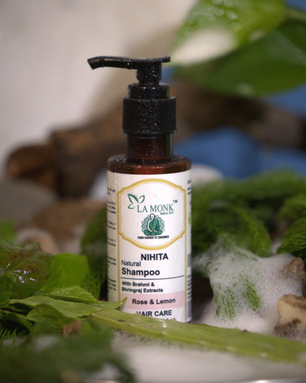 Nihita Natural Shampoo - Rose & Lemon - Image 2