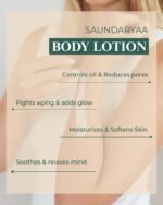 Saundaryaa Natural Body Lotion - Lavender & Patchouli - Image 3