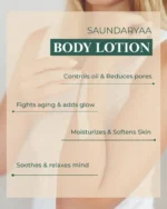 Saundaryaa Natural Body Lotion - Lavender & Patchouli - Image 2