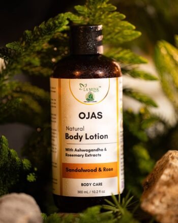 Ojas Natural Body Lotion - Sandalwood & Rose