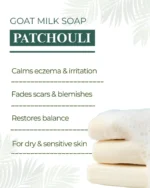 Patchouli Goat Milk Soap - Image 2