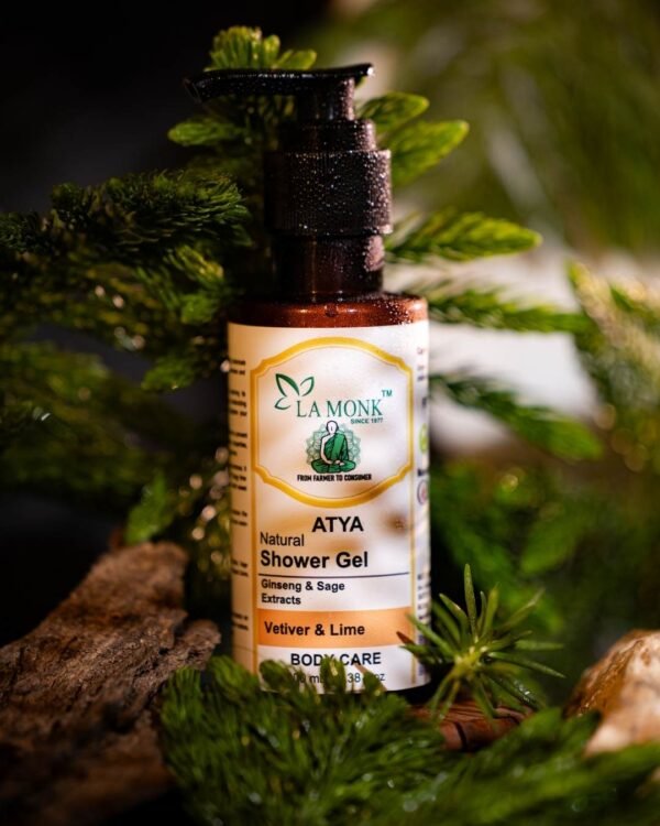 Vetiver & Lime Shower Gel - Atya - Image 2