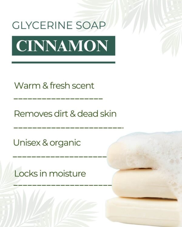 Cinnamon Glycerin Soap - Image 3