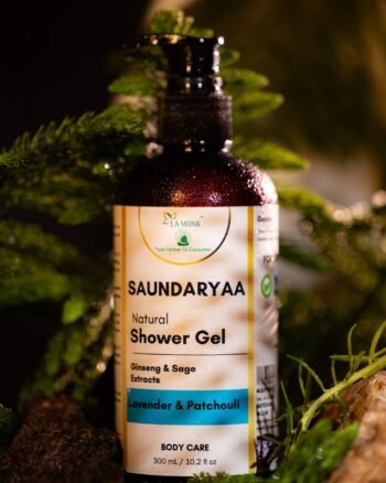 Saundaryaa Natural Shower Gel - Lavender & Patchouli