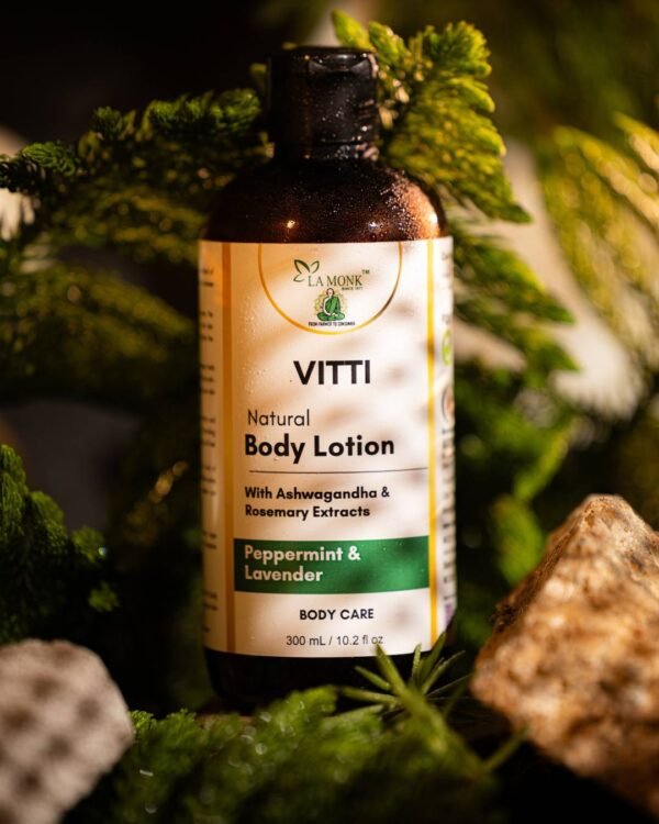 Vitti Natural Body Lotion - Peppermint & Lavender - Image 1