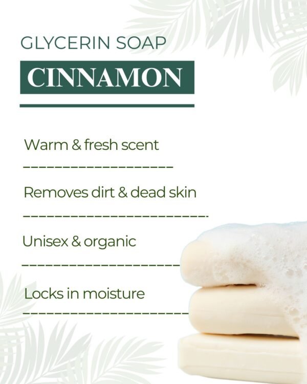 Cinnamon Glycerin Soap - Image 3