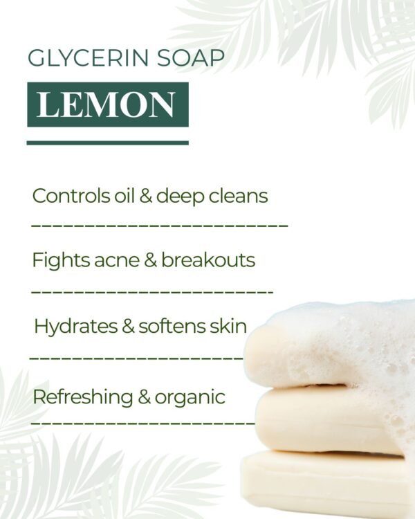 Lemon Glycerin Soap - Image 3