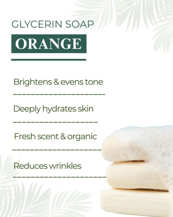 Orange Glycerin Soap - Image 3