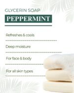 Peppermint Glycerin Soap - Image 3