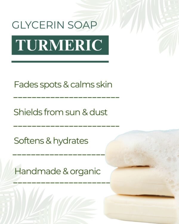 Turmeric Glycerin Soap - Image 3