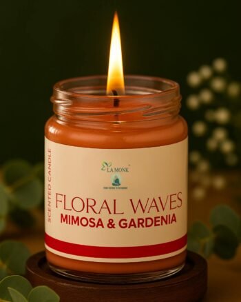 Floral Waves  Scented Candles