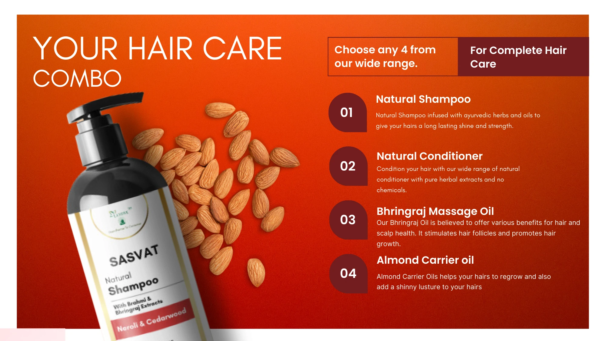 La MONK Hair Care Set – Products