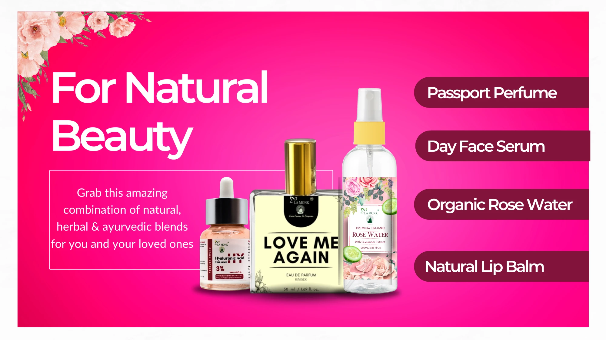 La MONK Essence of freshness – Products