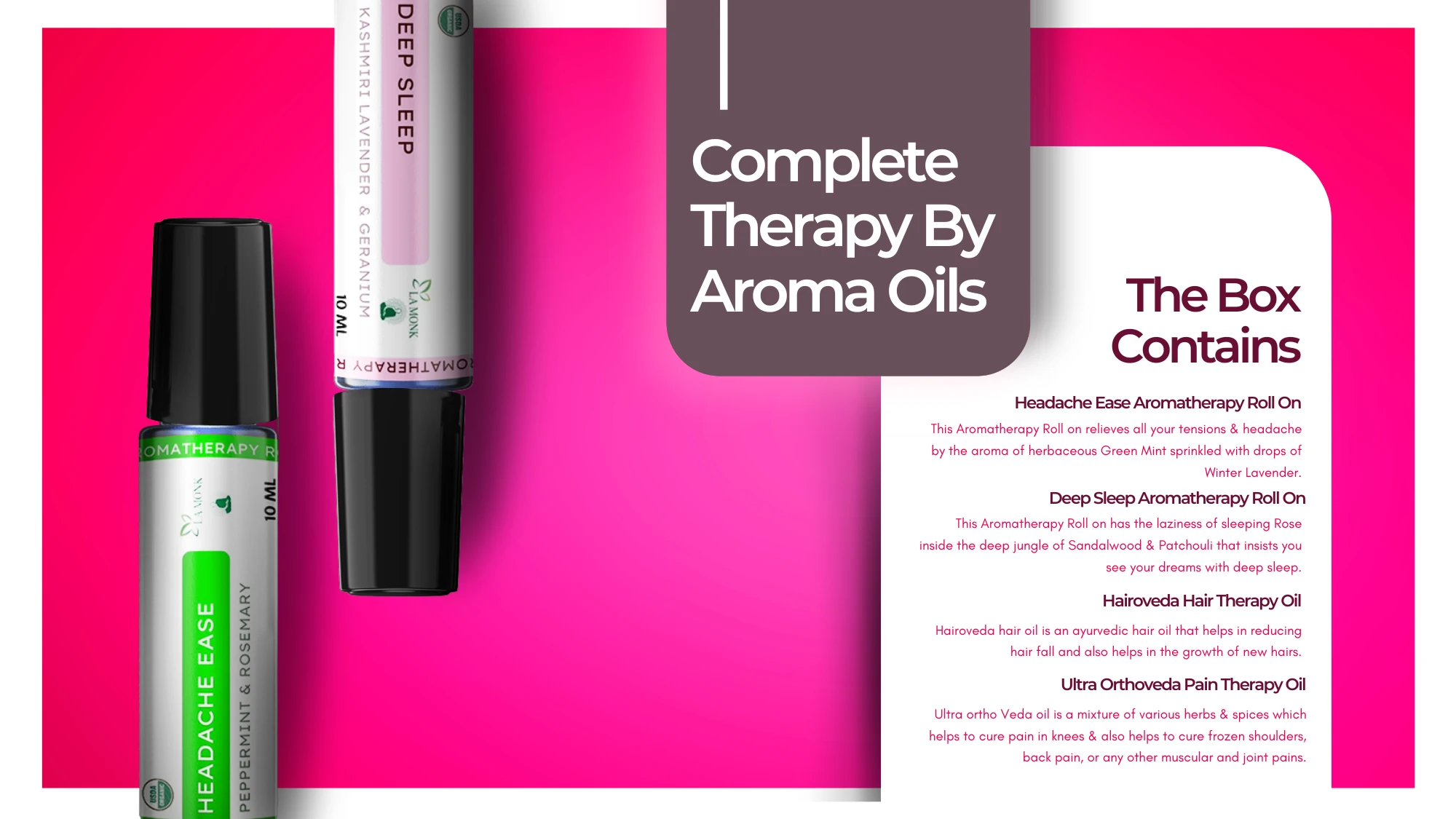 La MONK Natural Healing Gift Set – Products